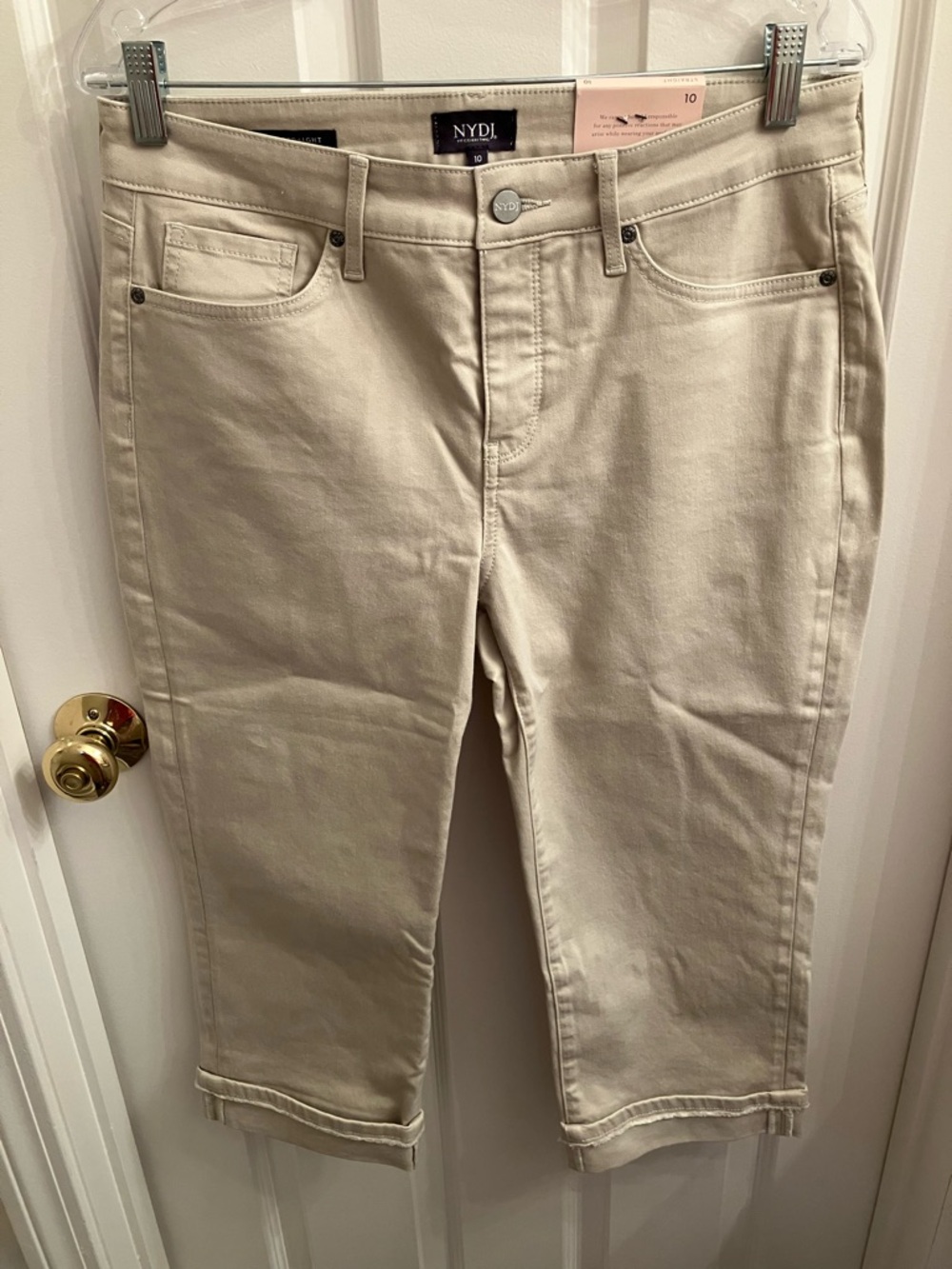 NYDJ Cuffed Capri Pant